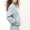 Striped Denim Jacket