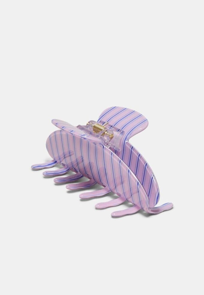 Striped Fur Clip
