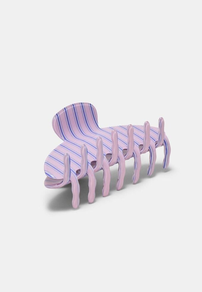 Striped Fur Clip