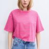 Striped Short Sleeve T-Shirt