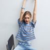 Striped Short Sleeve T-Shirt