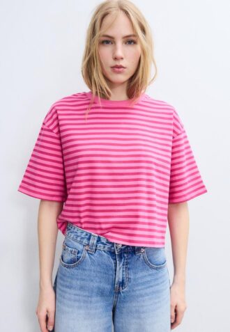 Striped Short Sleeve T-Shirt