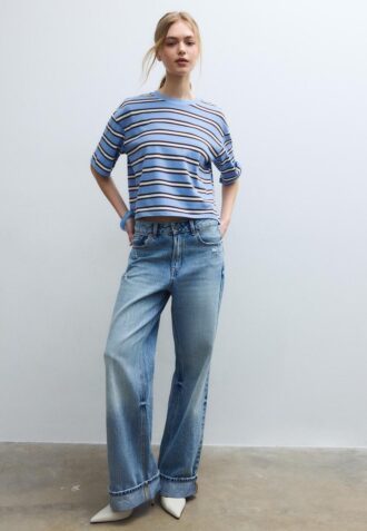 Striped Short Sleeve T-Shirt