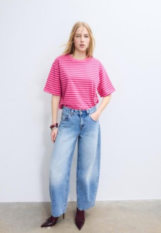 Striped Short Sleeve T-Shirt