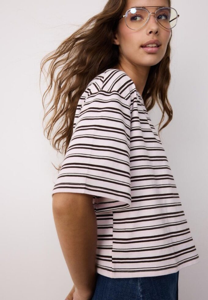 Striped Short Sleeve T-Shirt