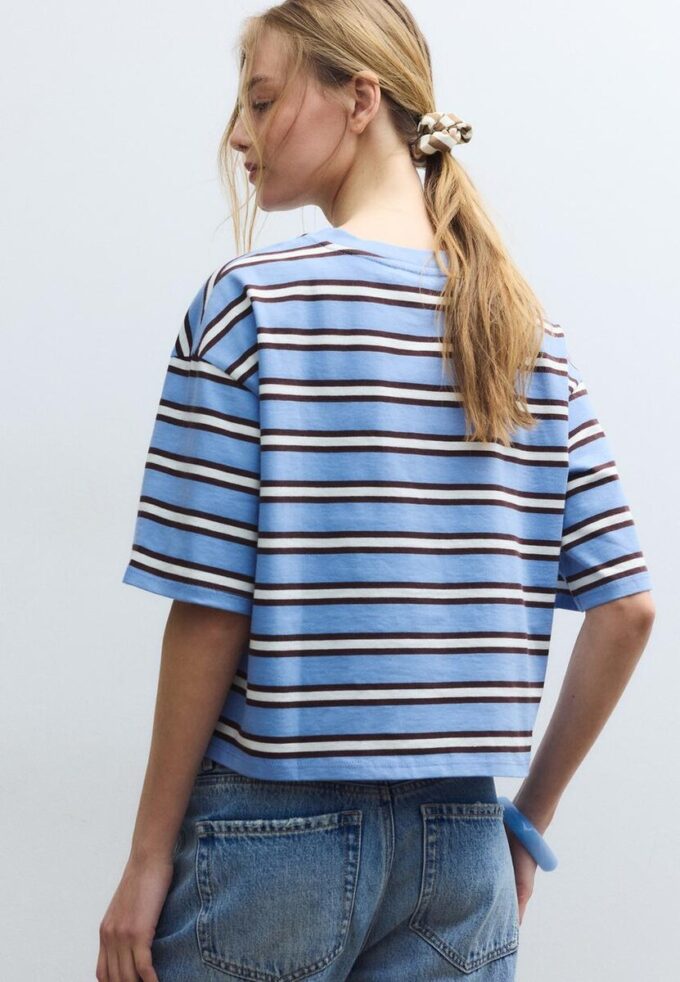 Striped Short Sleeve T-Shirt