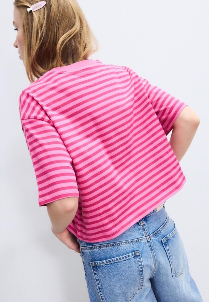 Striped Short Sleeve T-Shirt