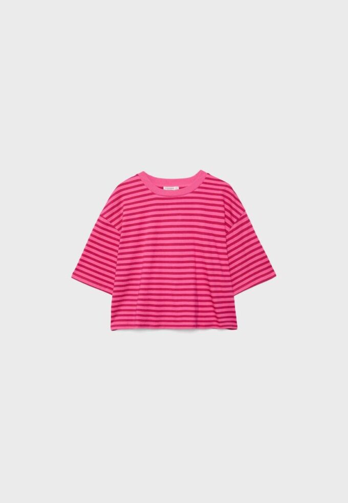 Striped Short Sleeve T-Shirt