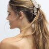Striped Woven Hair Clip
