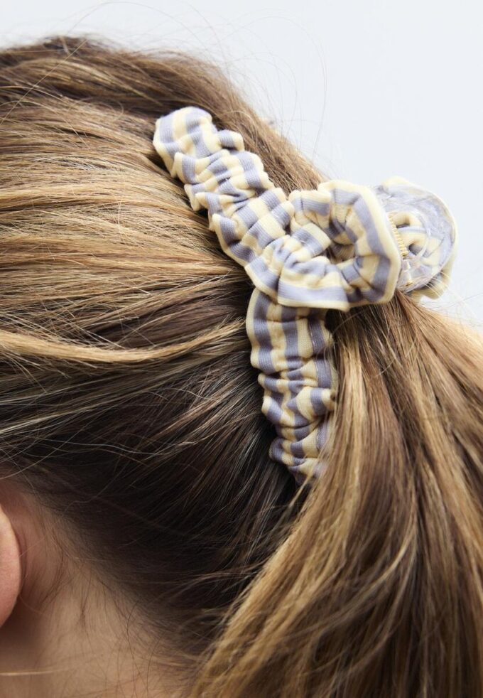 Striped Woven Hair Clip
