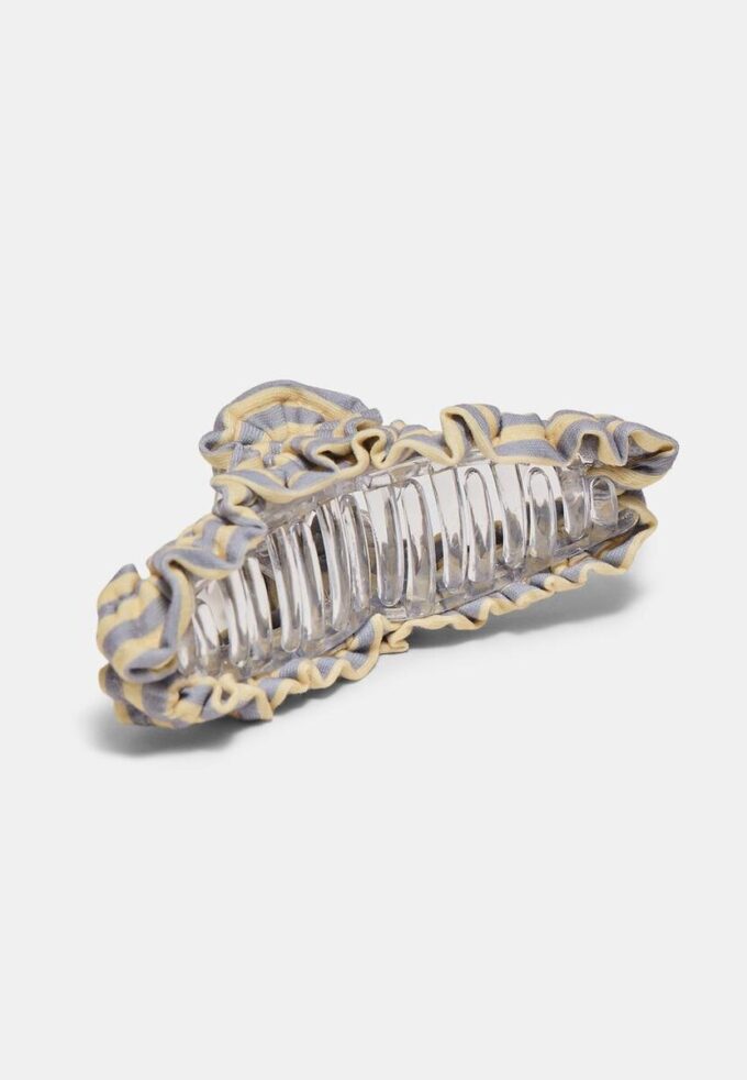Striped Woven Hair Clip