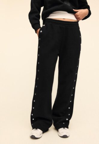 Stud-Detail Jogger Trousers