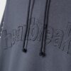 Studded Embroidered Hooded Sweatshirt
