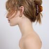 Studded Fur Clip