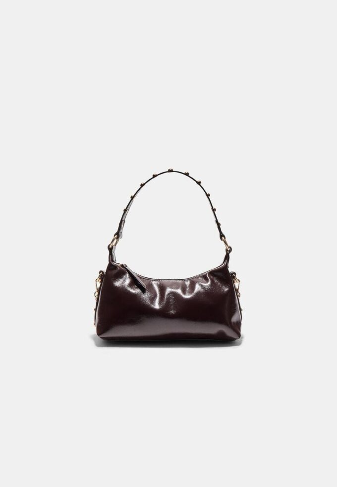 Studded Half-Moon Shoulder Bag Studded Half-Moon Shoulder Bag