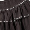 Studded Ruffled Mini Skirt Studded Ruffled Mini Skirt