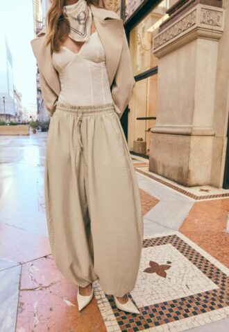 Studded Sarouel Trousers Studded Sarouel Trousers