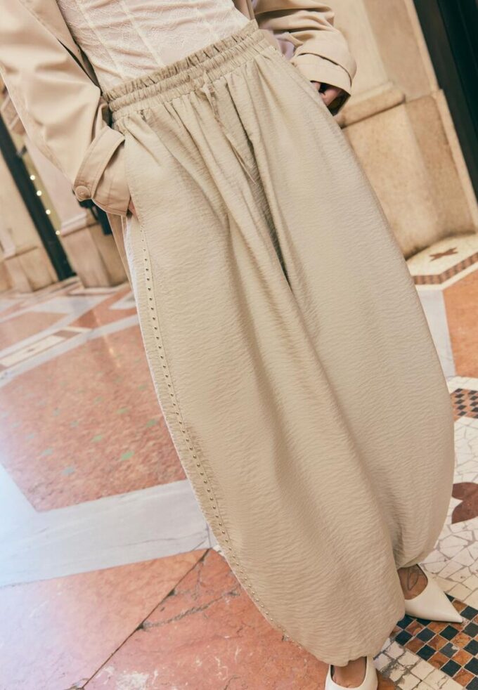 Studded Sarouel Trousers Studded Sarouel Trousers