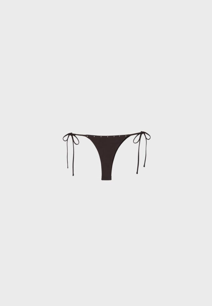 Studded Tie-Side Bikini Bottoms Studded Tie-Side Bikini Bottoms