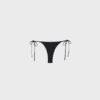 Studded Tie-Side Bikini Bottoms