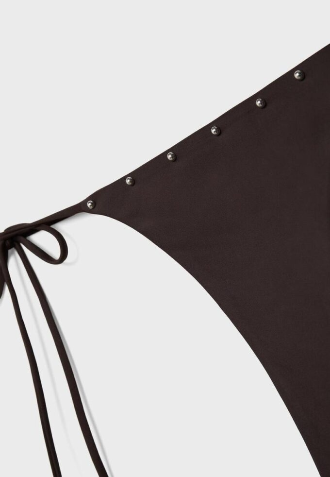 Studded Tie-Side Bikini Bottoms Studded Tie-Side Bikini Bottoms