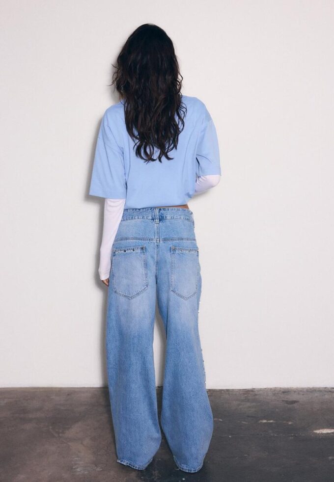Super Baggy Jeans with Side Stars Super Baggy Jeans with Side Stars