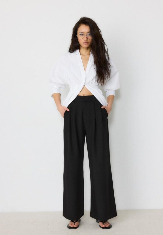 Super Wide-Leg Adjustable Trousers Super Wide-Leg Adjustable Trousers