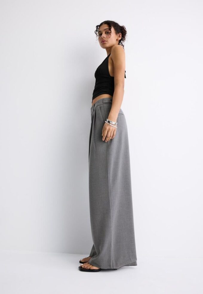 Super Wide-Leg Adjustable Trousers Super Wide-Leg Adjustable Trousers