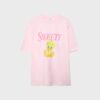 Sweety Short Sleeve Round Neck T-Shirt
