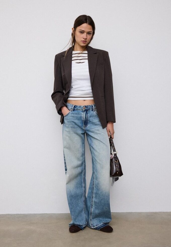 Tailored Buttoned Blazer Tailored Buttoned Blazer