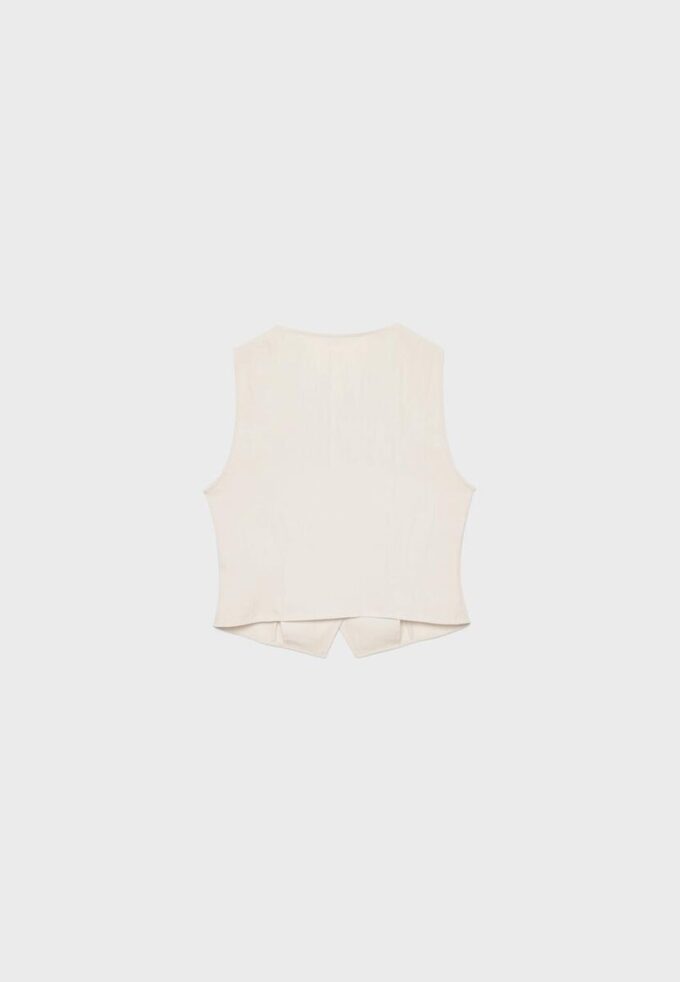 Textured Top with Buttons Textured Top with Buttons