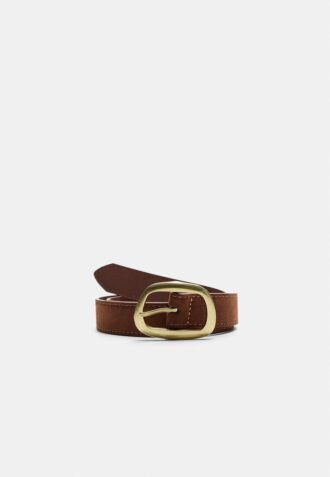 topstitched belt with asymmetric buckle 1 330x477 - Topstitched Belt with Asymmetric Buckle