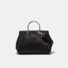 Tote Bag with Metallic Handle Tote Bag with Metallic Handle