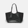 Tote Bag with Mini Buckle Detail