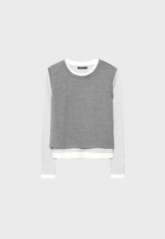 Triple Garment Long Sleeve T-Shirt Triple Garment Long Sleeve T-Shirt