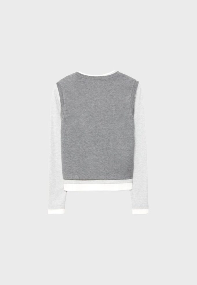 Triple Garment Long Sleeve T-Shirt Triple Garment Long Sleeve T-Shirt
