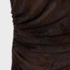 Tulle Midi Dress with Square Neckline