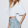 Turn-Up Hem Denim Shorts Turn-Up Hem Denim Shorts
