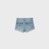 Turn-Up Hem Denim Shorts Turn-Up Hem Denim Shorts