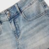 Turn-Up Hem Denim Shorts Turn-Up Hem Denim Shorts