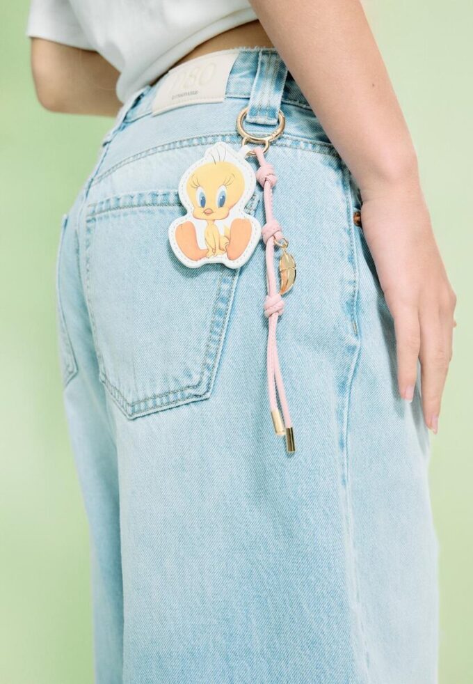 Tweety Charm Keyring