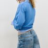 Two-Fabric Knit Jumper