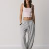 Two-Piece Effect Square Neckline Top