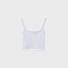 Two-Piece Effect Square Neckline Top