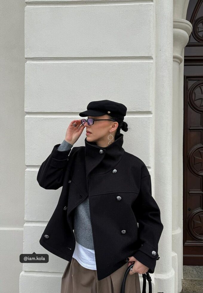 Two-Tone Sailor Cap