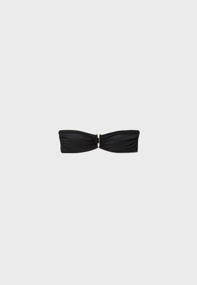 U-Neck Bandeau Bikini Top