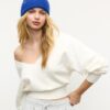 V-Neck Batwing Sleeve Jumper