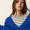 V-Neck Batwing Sleeve Jumper