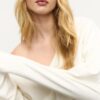 V-Neck Batwing Sleeve Jumper