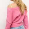 V-Neck Batwing Sleeve Jumper